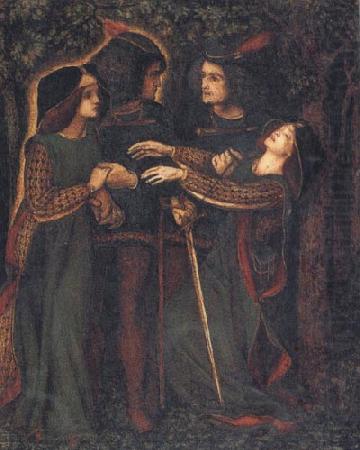 How They Met Themselves, Dante Gabriel Rossetti